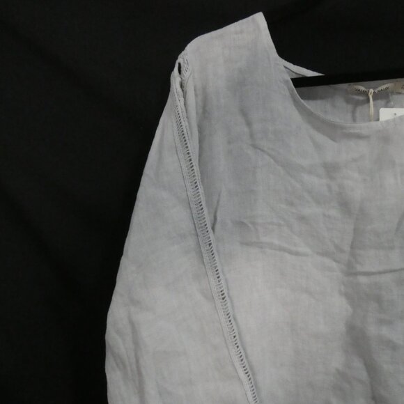 VALENTINA NALDI | 2X | Asymmetrical Tunic Top | Linen | Made In Italy | NWT - Picture 5 of 16